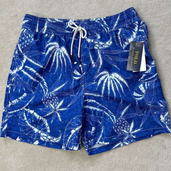 Polo Ralph Lauren Swim Trunks Mens XL Classic Mesh Lined Pockets Shorts - Picture 1 of 8